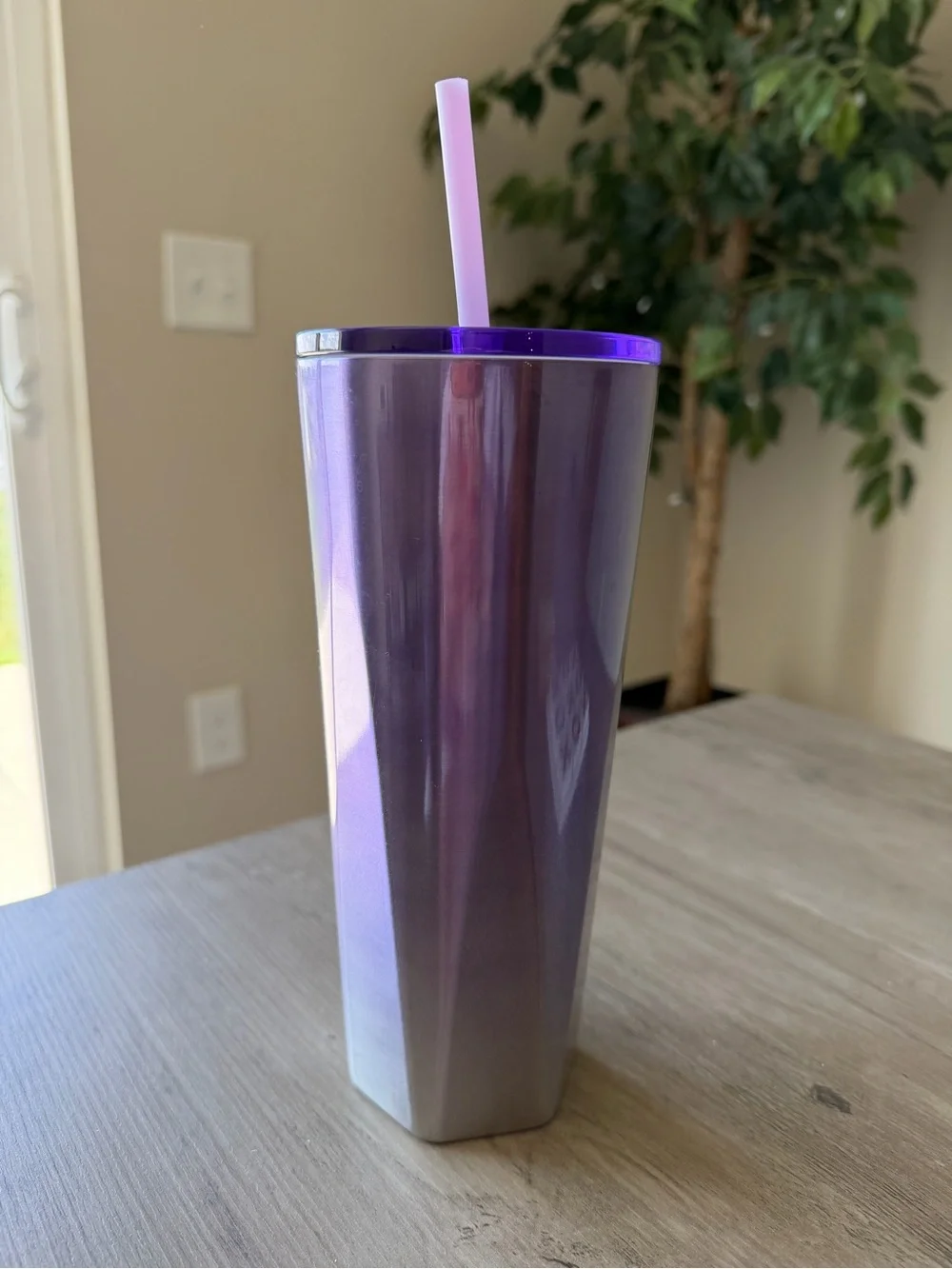 Starbucks 24oz purple ombré tumbler